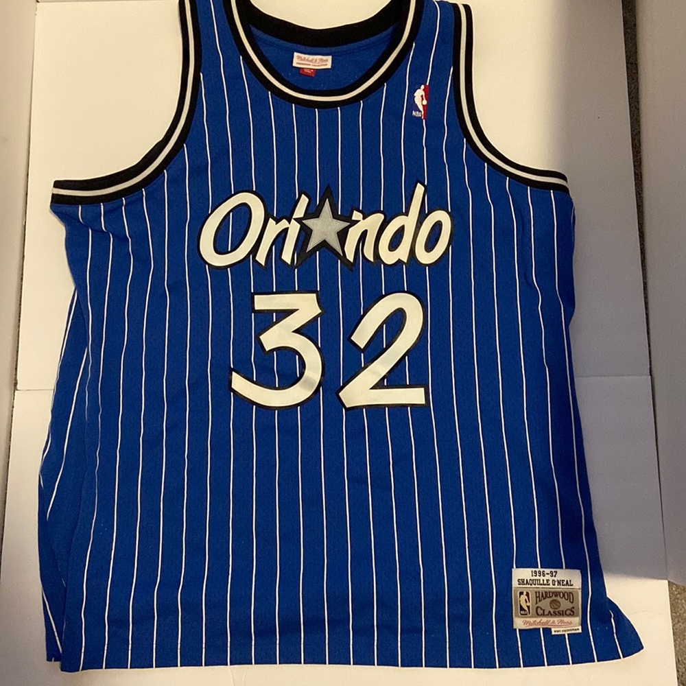 Mitchell & Ness Magic Shaq jersey (WORN ONCE) size XXL
